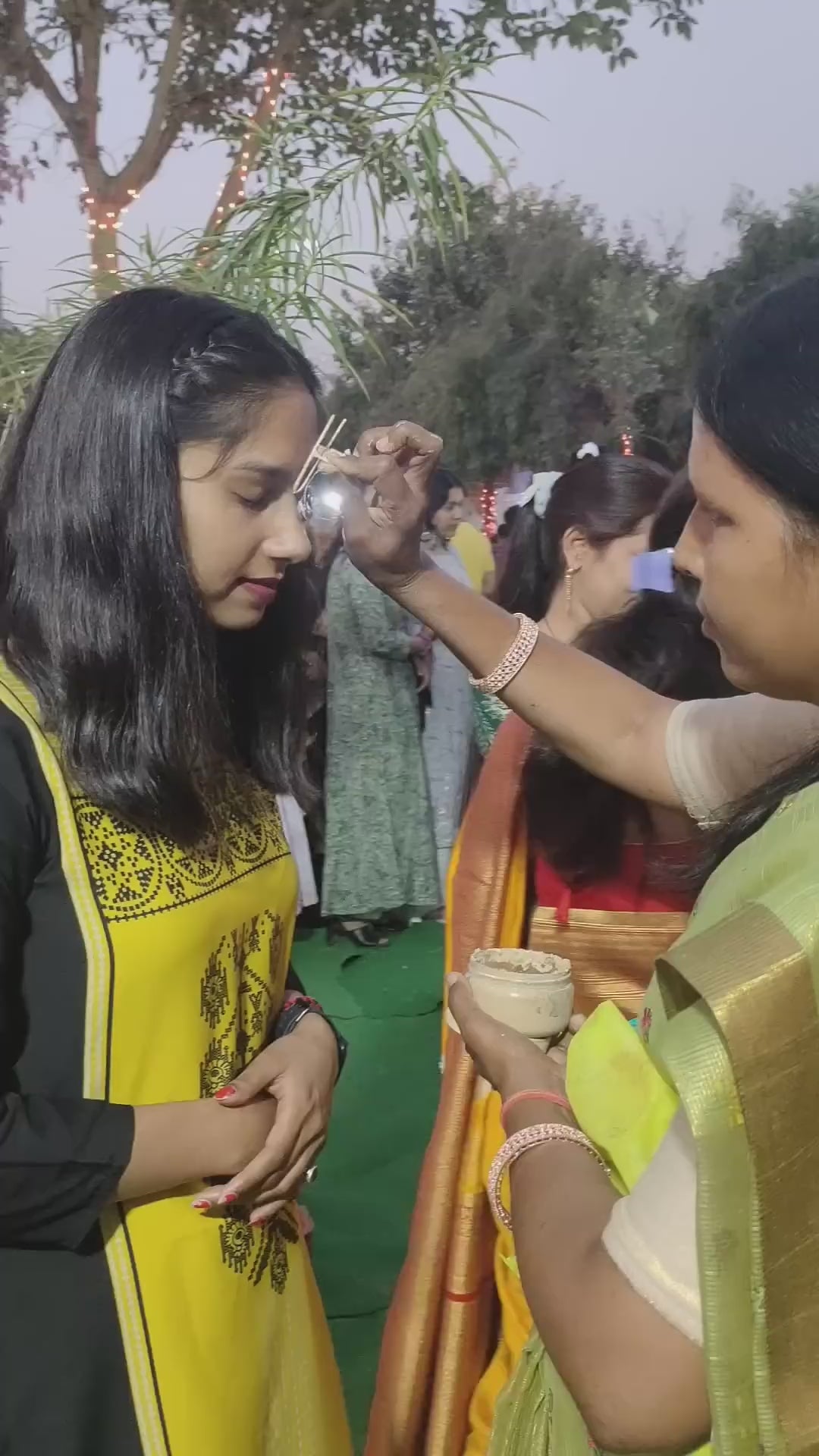 Gopi Chandan Tilak from ISCKON with U shape Tilak Stamp - Pack of 2